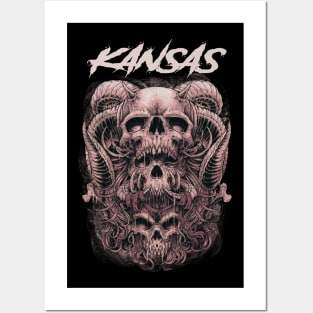 KANSAS BAND Posters and Art